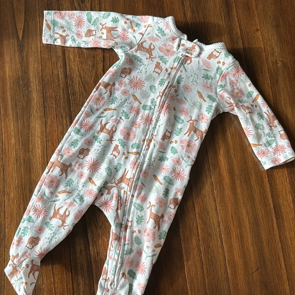Carters Baby Woodland pajamas